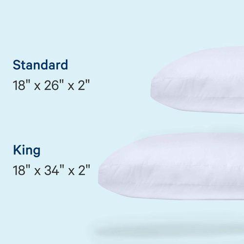 Casper Sleep Essential Pillow, Standard, Two Pack Wayfair
